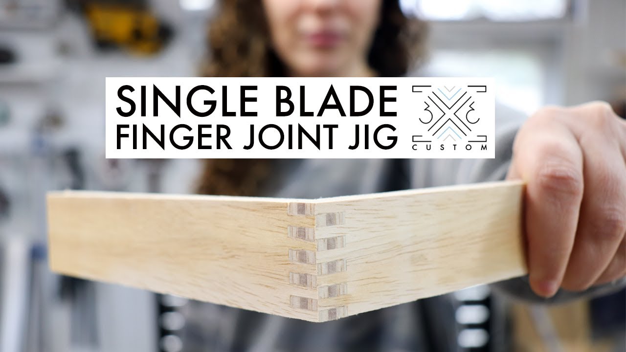 <h1 class=title>How to Make Finger Joints on the Table Saw // Box Joint // Joinery // Woodworking How To</h1>