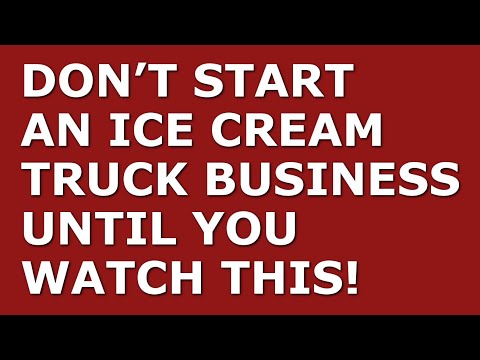How to Start a Ice Cream Truck Business | Free Ice Cream Truck Business Plan Template Included
