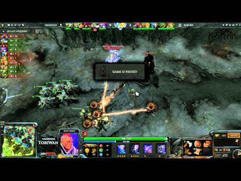 RoX KIS vs Dignitas Game 2 - Russian DOTA2 League - TobiWan