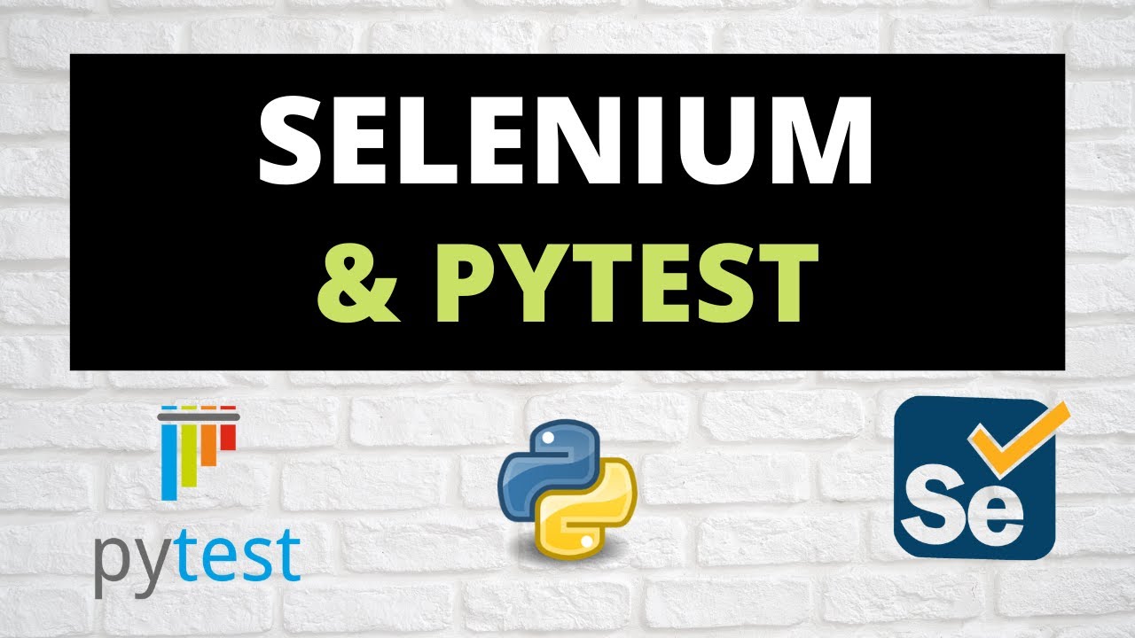 Selenium with Pytest | Not web scraping!