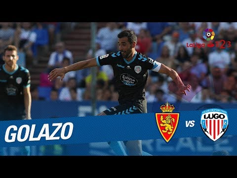 Golazo de Carlos Pita (0-1) Real Zaragoza vs CD Lugo