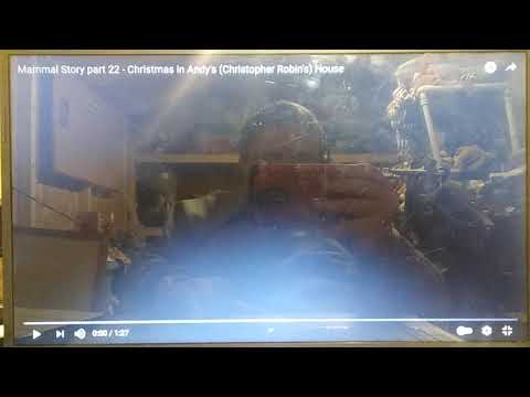 Mammal Story part 23 - Christmas in Andy's (Christopher Robin's) House (2010)