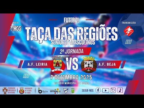 AF Leiria vs. AF Beja, na AFE TV