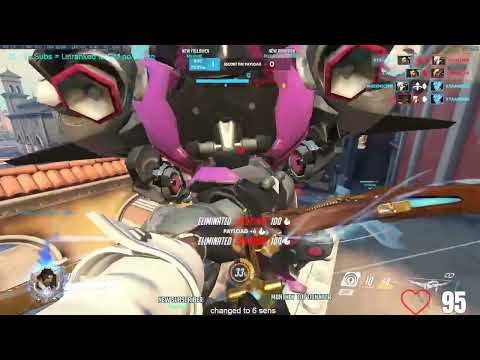 PHARAH MERCY DESTRUCTION! | LARSOW CLIPS #3 | OVERWATCH