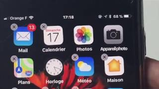 3 Méthodes Pour Comment  Supprimer Déplacer Les Applications Native Sous iOS 11.2 iPhone iPad