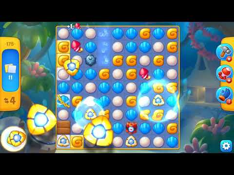 Fishdom Level 175 Again | Super Puzzle Game