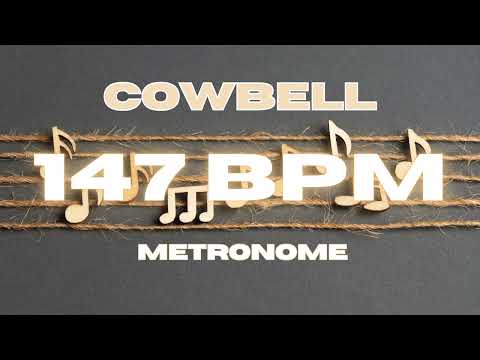 147 BPM - Cowbell Metronome
