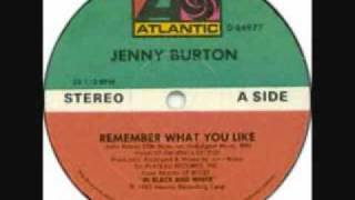 I Remember What You Like - Jenny Burton