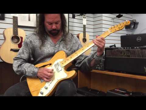 Vintage 1972 Fender Thinline Telecaster original Wide Range Humbuckers (WRHB)