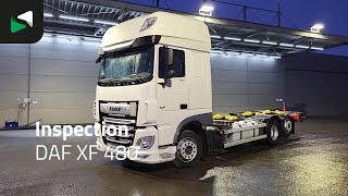 شاحنة نقل الحاويات DAF XF 480 6X2 FAN Full Air Retarder Euro 6 | صورة 4 - Autoline