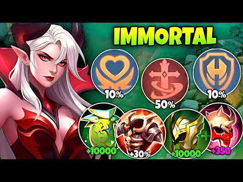 ALICE META KILLER!!! PERFECT EMBLEM + BEST BUILD FOR CRAZY TEAMFIGHT DAMAGE!!! | MLBB