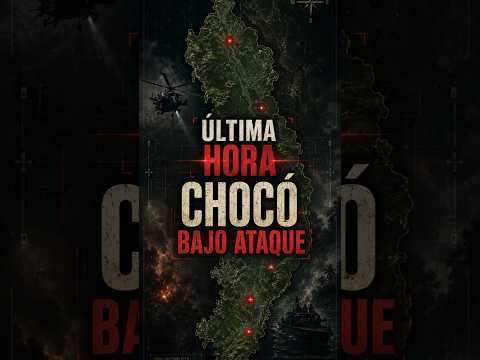 ÚLTIMA HORA: Escalada de violencia en Chocó, drones y toque de queda en Tadó