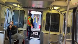 Download lagu TRAIN BREAKS DOWN AND BECOMES STRANDED (MBTA Red Line Rain) #01823 mp3