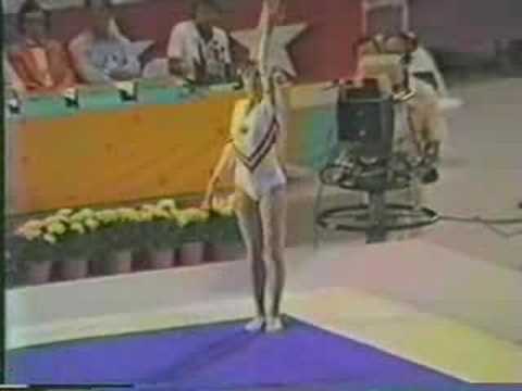 1984 Olympics TO Mihaela Stanulet FX
