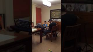 Si me ves  de Manuel Carrasco. Ensayando para boda