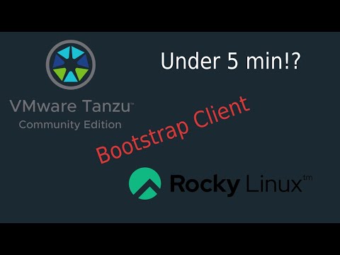 Configure A Tanzu Community Edition Bootstrap Client