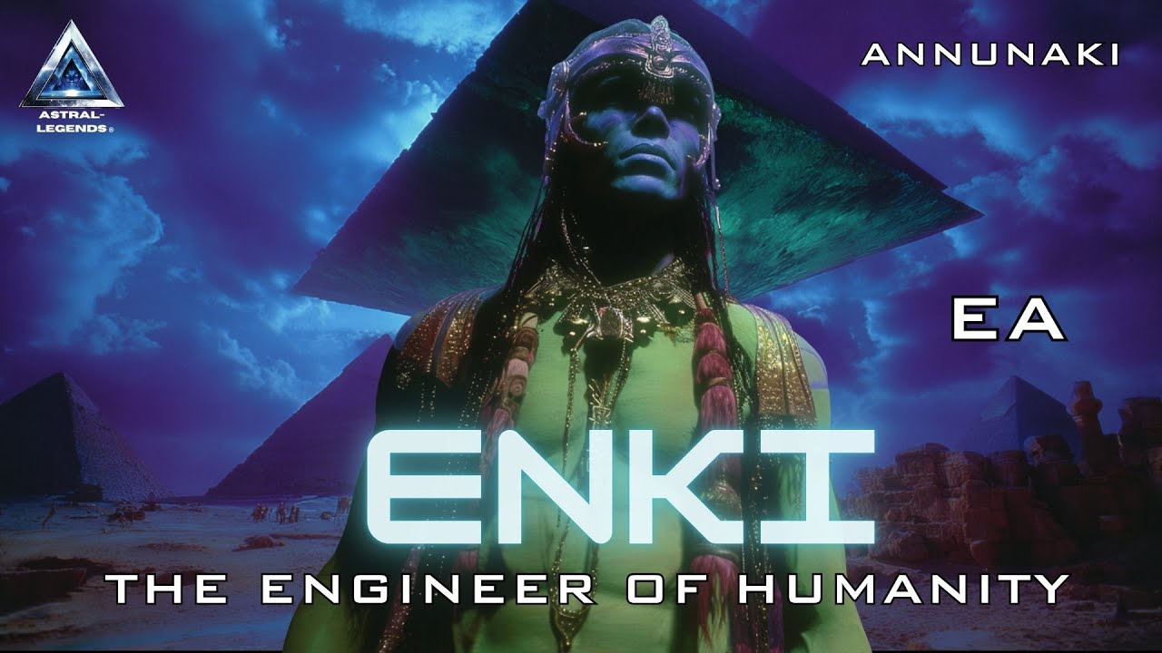 Enki: The Alien Who Engineered Humanity | Annunaki History Unveiled | Astral Legends