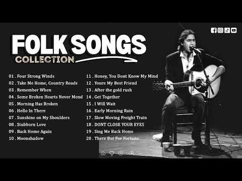 Best Of Folk & Country Music 60's 70's 🌂 The Best Folk Albums of the 60s 70s 🌂 Classic Folk Songs