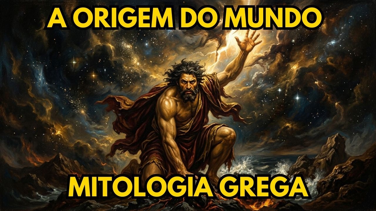 Toda Origem do Mundo Explicada pela Mitologia Grega em 17 minutos (Reconstrução com IA)