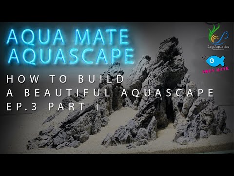 HOW TO BUILD A BEAUTIFUL AQUASCAPE STEP BY STEP EPISODE 3 PART 1 HARDSCAPE LAYOUT