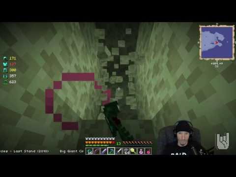 Ender Dragon Fight - Minecraft Hardcore FTB UHS 2.0 Beta (no health regen)