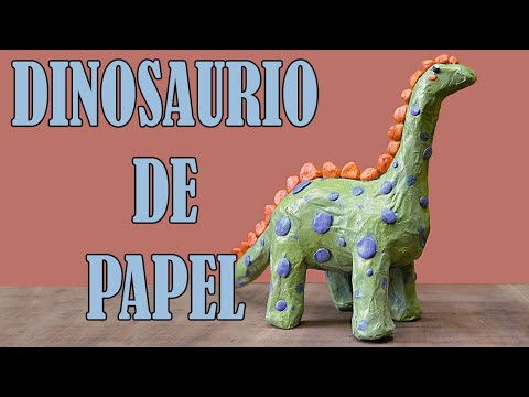 How to make a paper Dinosaur