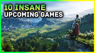 10 Insane & Unique Upcoming Games You Need To Know | 2023, 2024 & Beyond (PS5, XBOX, SWITCH & PC)