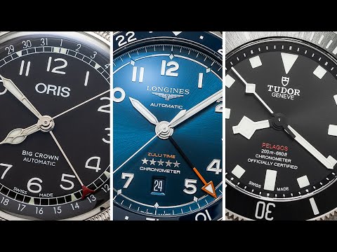 Building Complete Three-Watch Collections With Single Brands - Tudor, Longines, & Oris