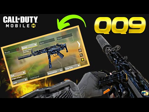 Best QQ9 Gunsmith Attachments/Loadout COD Mobile Season 9