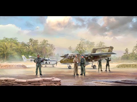 *Quick Look Review* ICM 1/48 Vietnam USAF Airfield Set