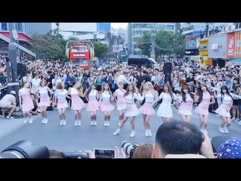 160910 우주소녀(WJSN, Cosmic Girls, 宇宙少女) - 베베(BeBe)  @신촌게릴라 콘서트(유플렉스 앞 광장) / 직캠(Fancam) By 쵸리