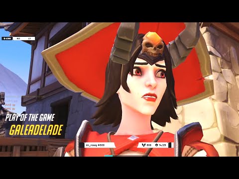 Gale DPS Main Ashe - POTG! [ Overwatch Season 26 Top 500 ]