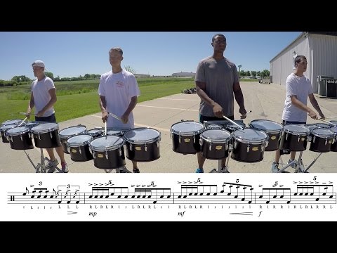 2016 Blue Stars Tenors - LEARN THE MUSIC to "Le Reve"