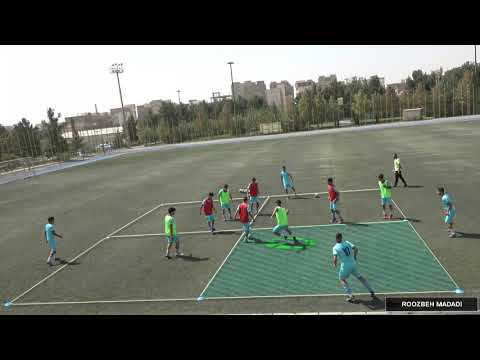 (Transition) 2+2 v 1 | Paykan FC U17 | Roozbeh Madadi