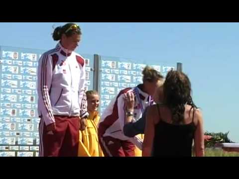 ECA Canoe Sprint Montemor 2012 K2 JUN WOMEN 500m