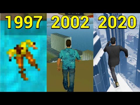 Evolution of Jumping from the Highest Building in GTA 1997-2020