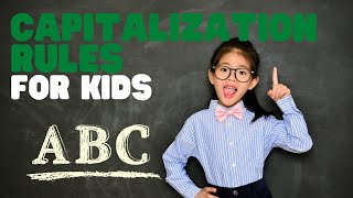 Capitalization Rules for Kids | Learn the capitalization rules in a fun interactive video for kids