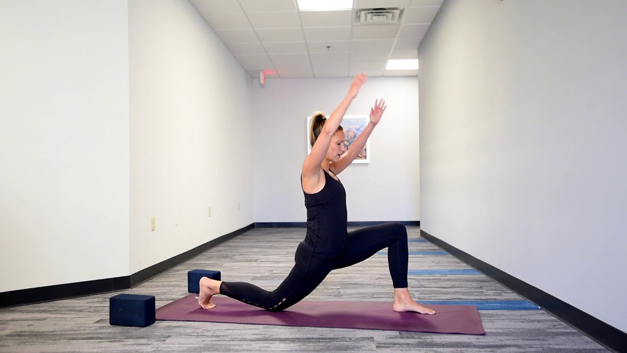 Low Lunge for hips - YouTube