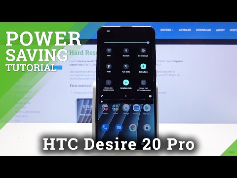 How to Turn On Power Saving Mode in HTC Desire 20 Pro – Extend Battery Life