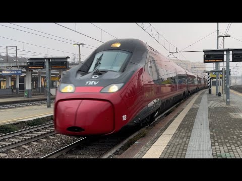 MEGA TRAINSPOTTING IN MILAN! Lots of High Speed, Suburban and More Trains at Lambrate Station