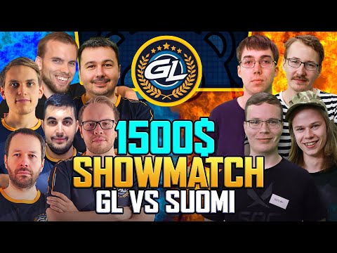 GL vs Suomi - $1500 Showmatch: DauT, TaToH, slam, Nili vs TheMax, Villese, Rubenstock, Zuppi