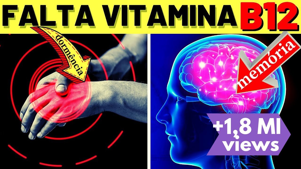 SINTOMAS de DEFICIÊNCIA DE VITAMINA B12 que nunca devem ser ignorados