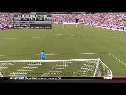 USMNT Nigeria 2014 Friendly 2 of 2 Full Game USA