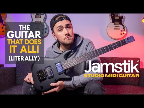 One GUITAR that plays EVERY INSTRUMENT!! [Jamstik Studio Midi Guitar Demo & Review]