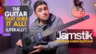 Video thumbnail for One GUITAR that plays EVERY INSTRUMENT!! [Jamstik Studio Midi Guitar Demo & Review] by Patrick Breen