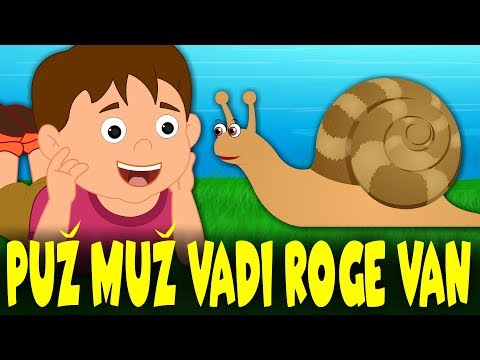 Puž muž vadi roge van - Dječje pjesmice