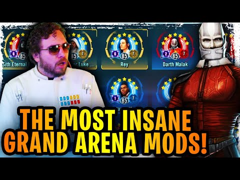 The Most Insane Mods I Have Ever Seen in a Grand Arena Opponent! One of the Fastest Malaks Ever