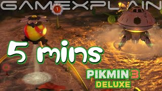 5 Minutes of Pikmin 3 Deluxe Gameplay (Opening, New Title Screen, & More!)