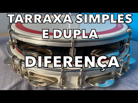 PANDEIRO TARRAXA SIMPLES E DUPLA
