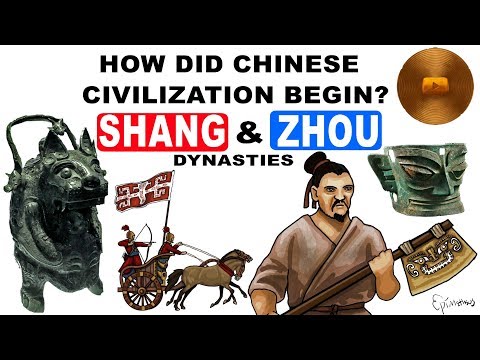 How did Chinese Civilization begin? (Shang and Zhou dynasties)  Bronze Age China history explained